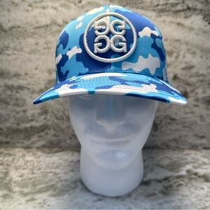 G/FORE Blue and White Camo Cap